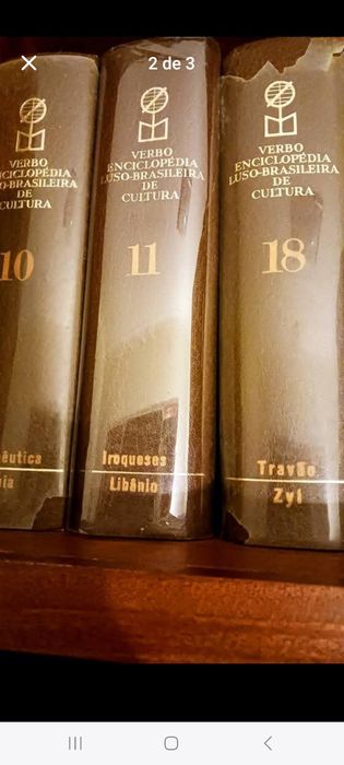 Verbo Enciclopédia Luso Brasileira de Cultura- 23 vol (1963 até 1995)
