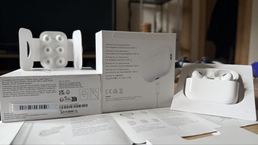 Słuchawki AirPods Pro 2 gen USB-C Oryginał Apple +Etui +Pudełko