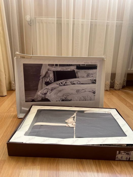 Новий комплект постільної білизни Eco Cotton з органічного сатину