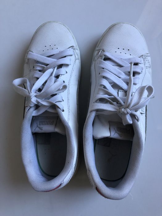 Buty Puma sneakersy biale 38 wkladka 24 trampki adidasy polbuty