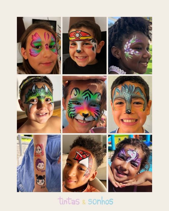 Pinturas Faciais, Mascote, Jogos, etc. - Animação Infantil e de Eventos