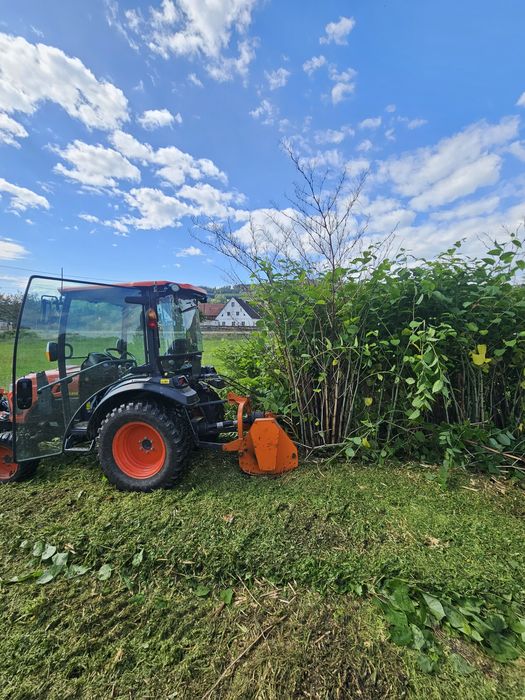 Glebogryzarka separacyjna,  równanie terenu, minikoparka, ogrody