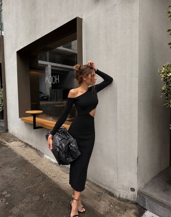 Розкішна трикотажна сукня S стиль roze zara