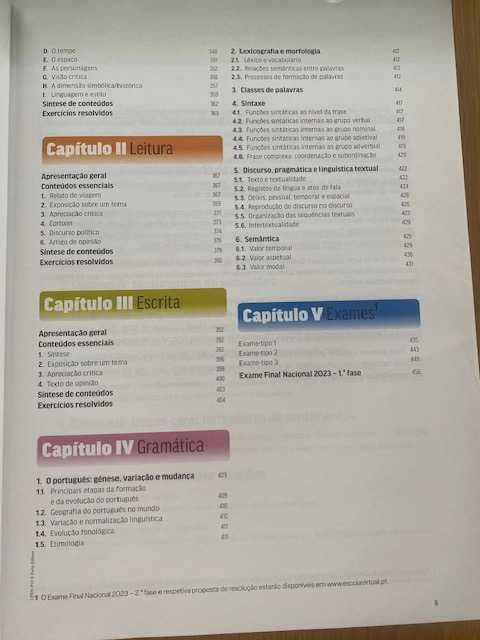 Guia para um estudo essencial - Português 12.º ano