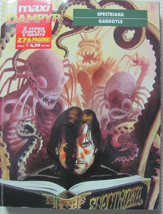Dampyr. 3 Álbuns Maxi. BD original em italiano da Sergio Bonelli