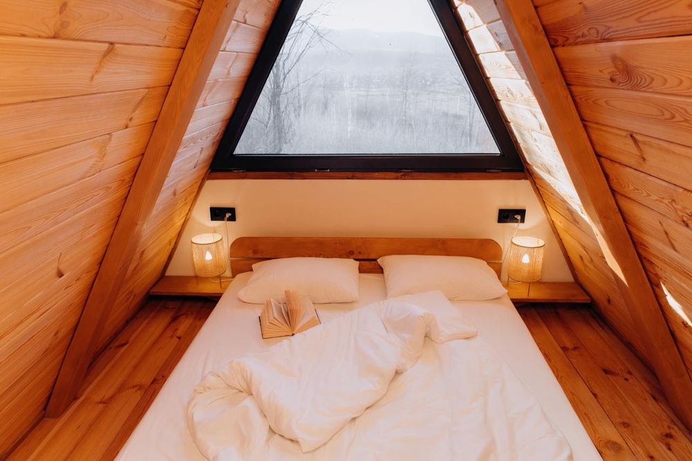 Будинок для відпочинку,  A frame Закарпаття, А-фрейм