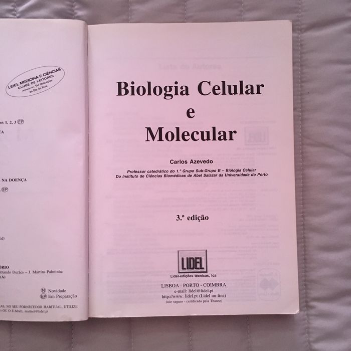 Biologia Molecular e Celular
