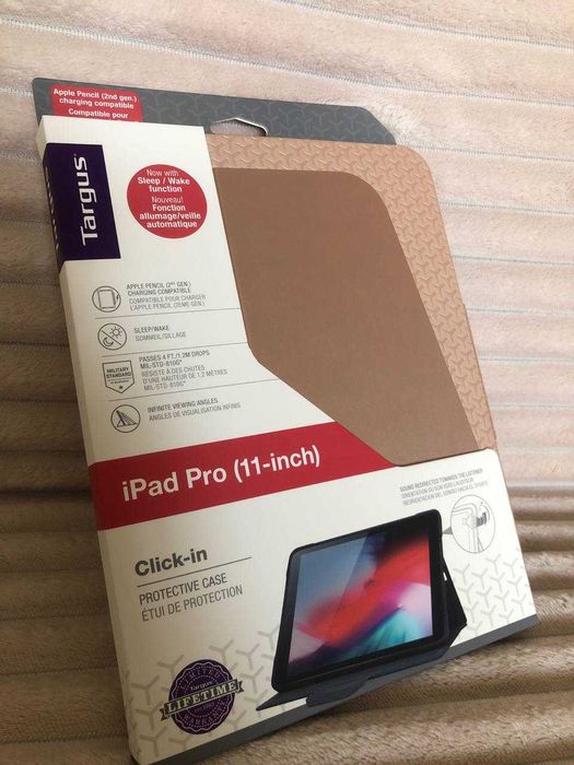 чохол для планшета  iPad Pro 11. чохол Targus Click-In для iPad Pro 11