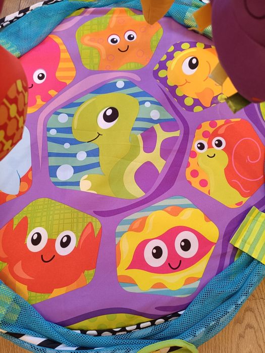 Mata edukacyjna dla niemowląt żółw