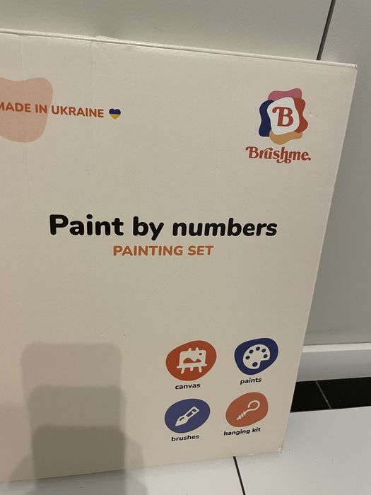 Brushme obraz do malowania po numerkach piłka nożna boisko