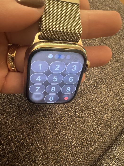 Apple watch 9 celular + gps com carregador original