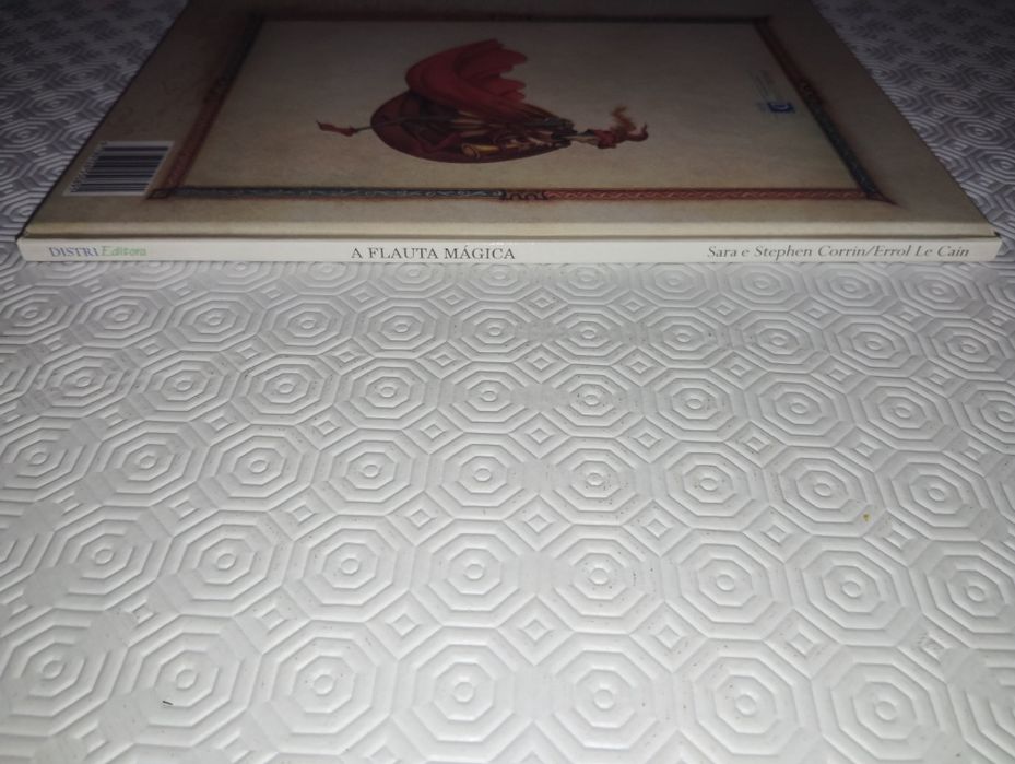 Livro A Flauta Mágica Vintage