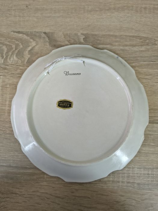 Talerz dekoracyjny Bassano – ręcznie malowany