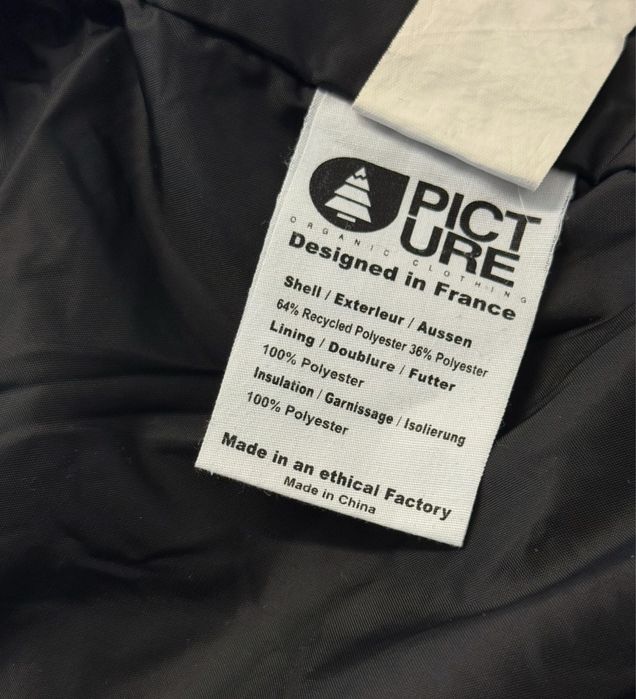 PICTURE Expedition Line Ski Jacket Premium Outdoor Kurtka Męska Narciarska Snowboard S
