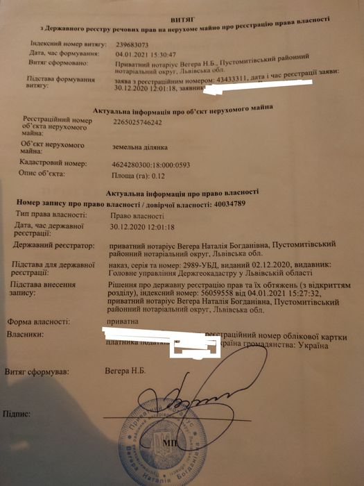 Земельна ділянка