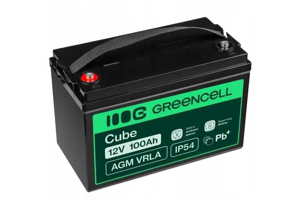 Аккумулятори тягові Green Cell AGM VRLA для ДБЖ и резервного живлення