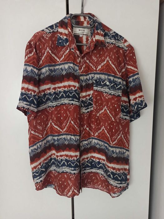 Jedwabna koszula vintage