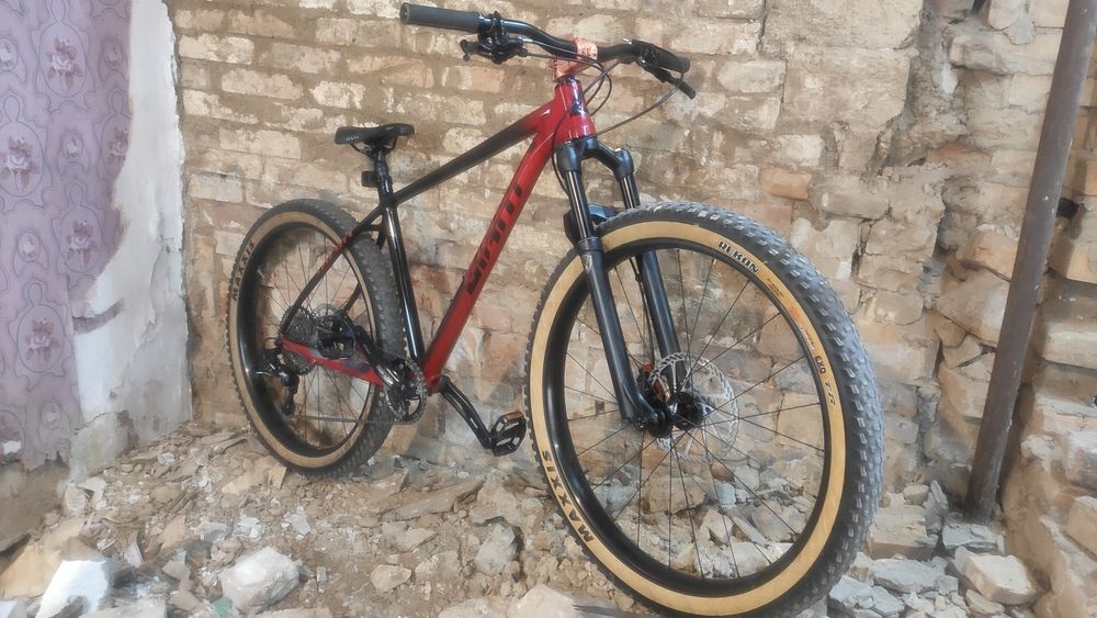 Велосипед GIANT talon 27,5*2.8 , гидравлика,воздуж.