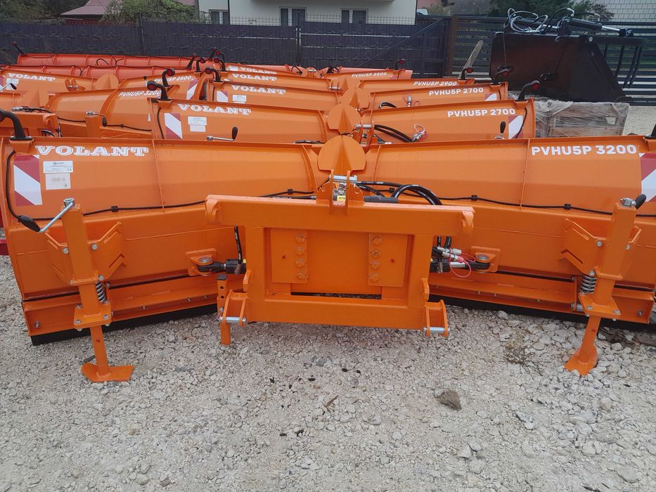 Nowy pług komunalny Volant strzałka składany hydrauliczny Dowóz
