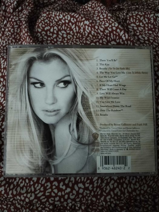CD da artista Faith Hill - There You'll Be em ótimo estado