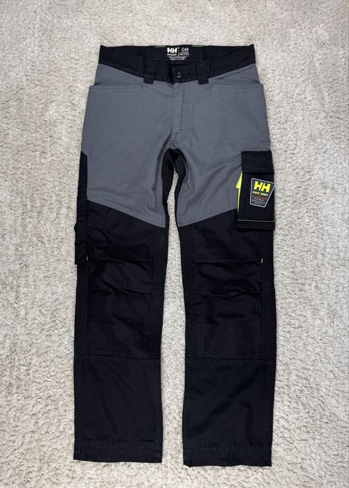 Чоловічі чорні робочі штани helly hansen aker з кишенями тактичні штани