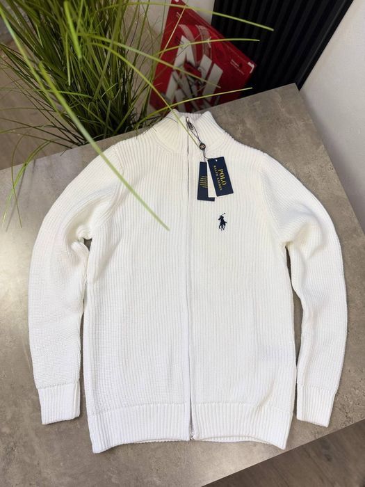 свитр кофта Вʼязана кардиган  Polo Ralph Lauren  зип zip old money