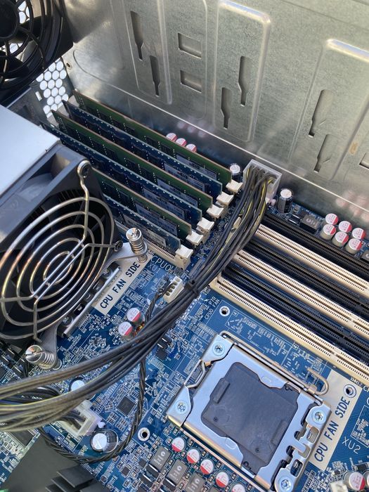 Komputer serwer HP z800 workstation