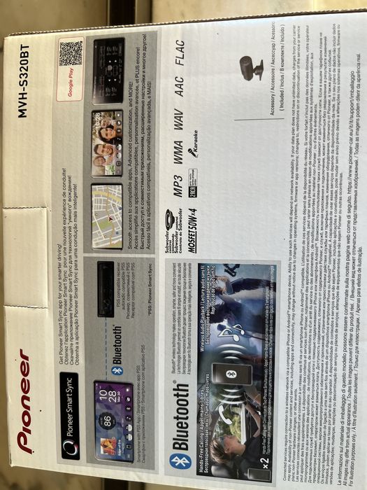 Radio Pionner MVH-S320BT