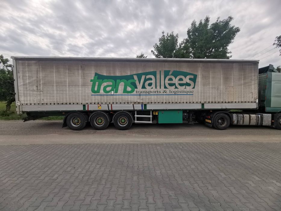 Напівпричеп борт штора Fruehauf