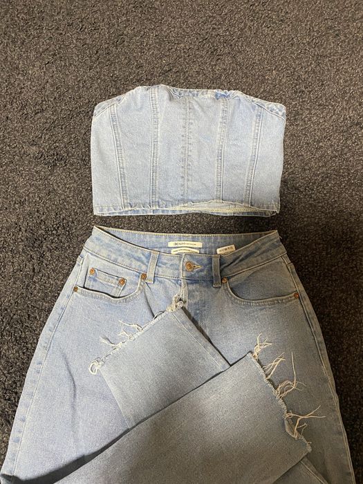 Джинси +топ хс-с двійка