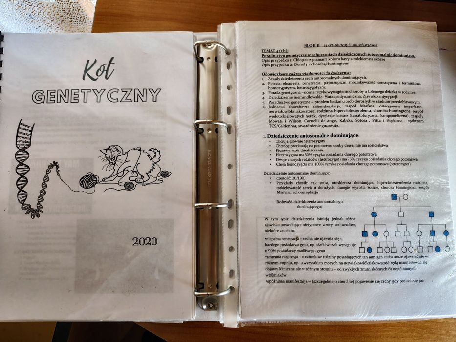 Skrypty studenckie z genetyki Umed Wrocław