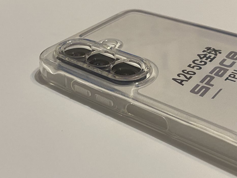 Чехол Samsung A17 - A175 / A26 - A266 Прозорий Протиударний