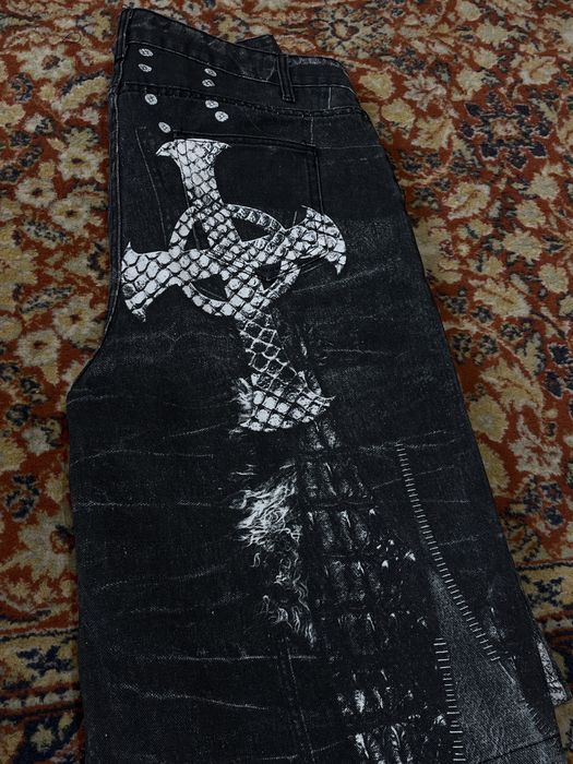 В наявності нові джинсові шорти y2k