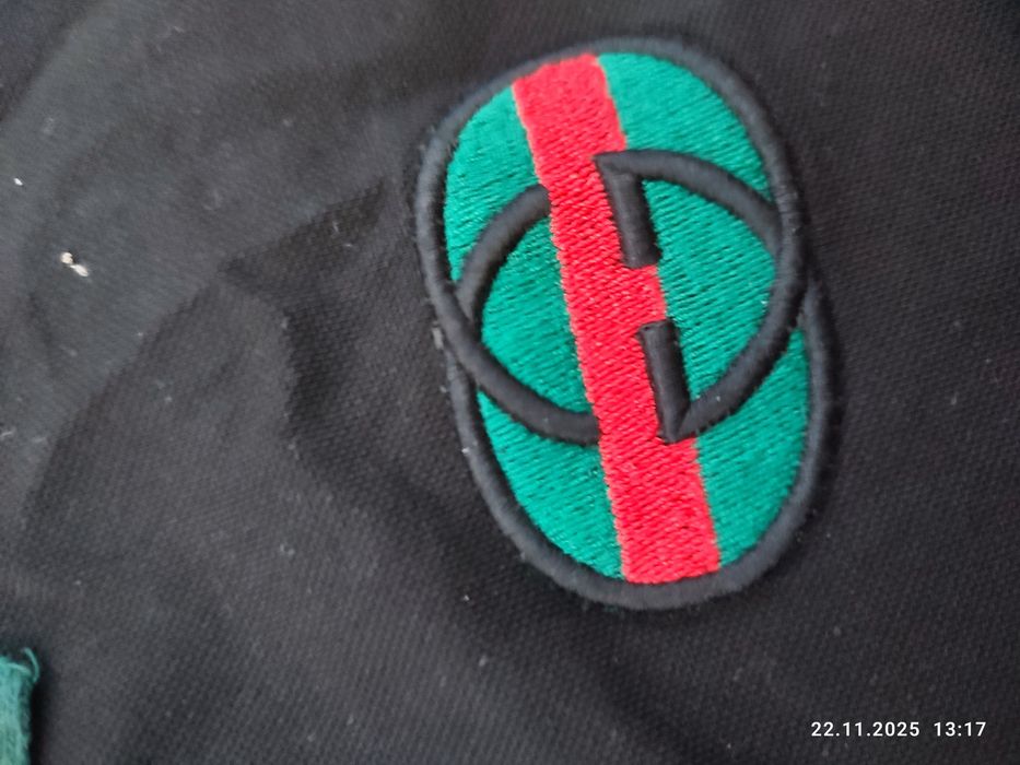 Koszulka polo Gucci fajny materiał guziki gucci