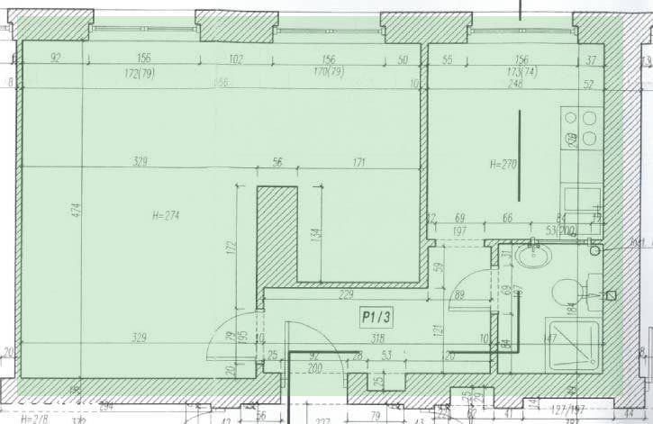 Mieszkanie 55 m² | Poznań – Wola | Remont rozliczany w czynszu - Widok 3