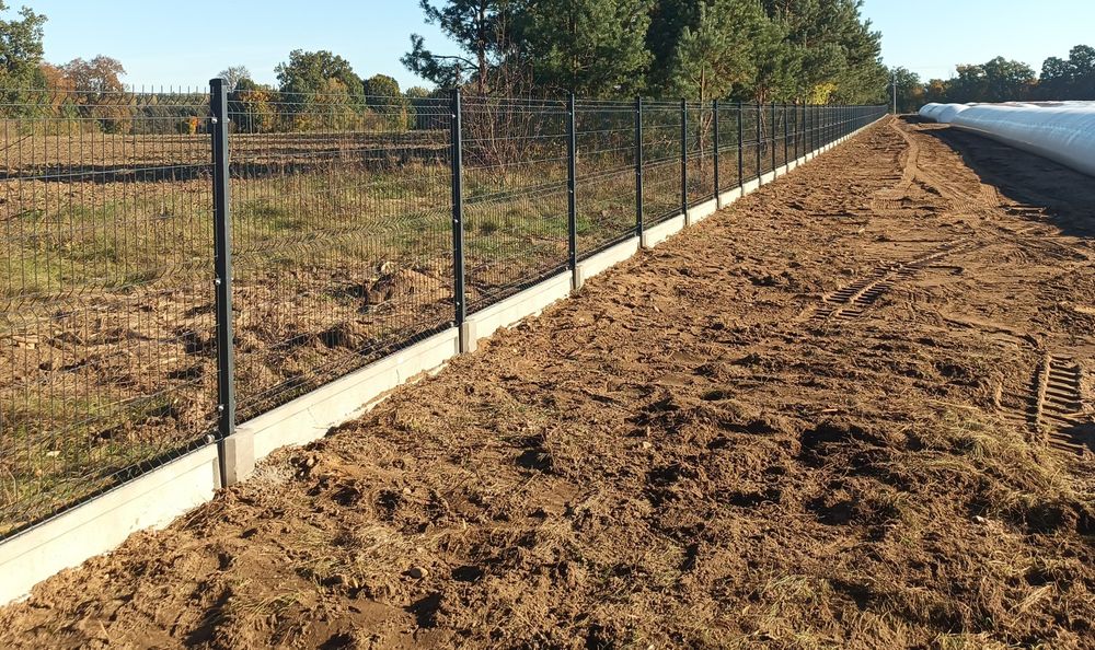 Ogrodzenia panelowe palisadowe betonowe brama furtka grzebieniowe