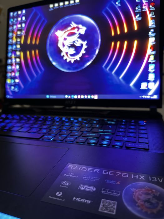 Msi Raider Ge78 HX13V I7 13700HX RTX 4070
