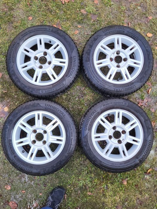 Alufelgi 14 + opony letnie Uniroyal RainExpert 5 Ford komplet jak nowe