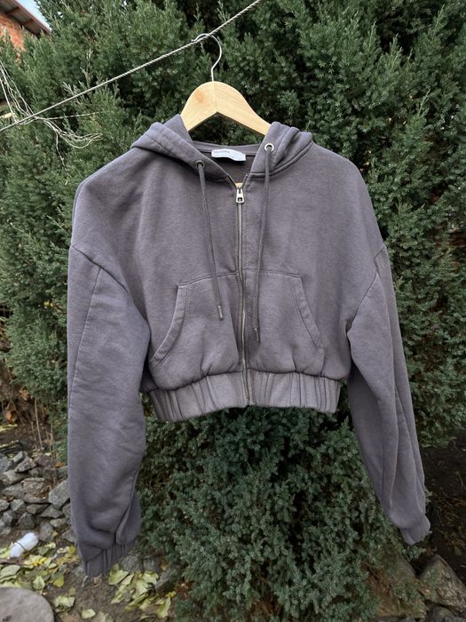 Кофта Фіолетово-сіра Bershka S