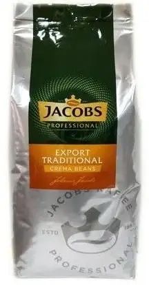 Кава в зернах Jacobs Export Traditional 1кг