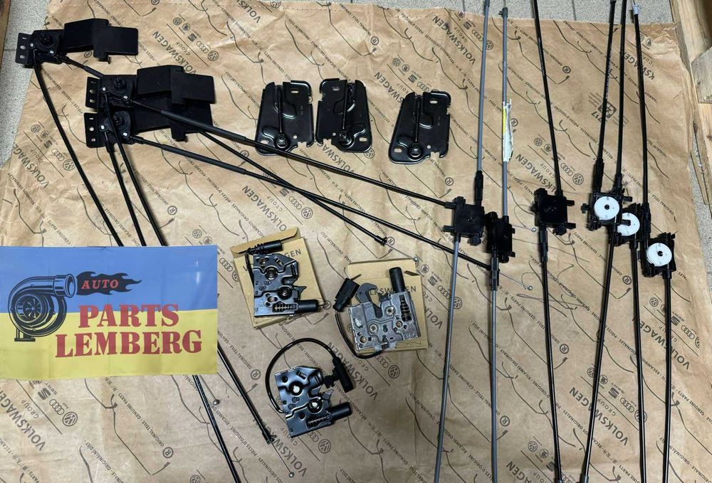 Трос капота Audi A3 A4 A5 A6 Q3 Q5 Q7 Q8 тяга Ауді