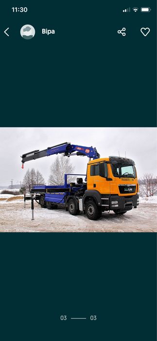 Оренда крана-маніпулятора