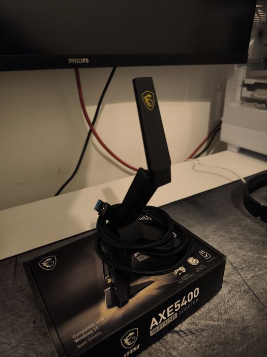 MSI Axe 5400 karta sieciowa wifi 6e