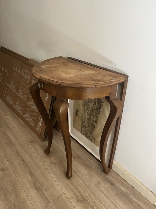 Mesa de apoio madeira vintage