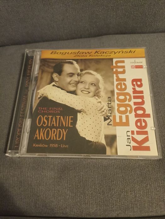 Jan Kiepura Ostatnie akordy płyta CD