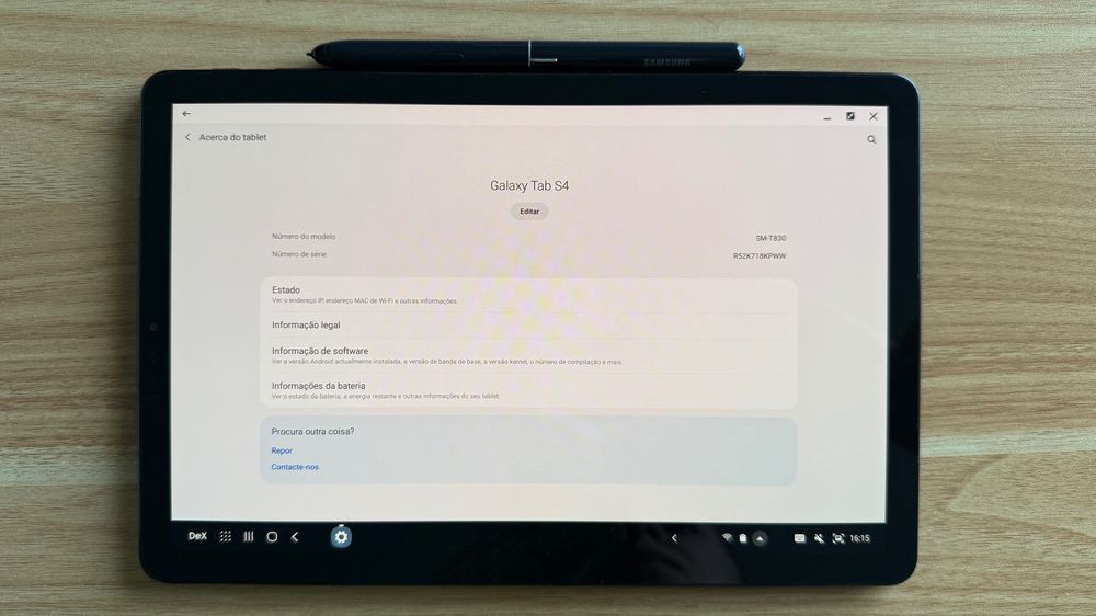 Tablet Samsung Tab S4 64GB – S Pen incluída
