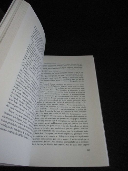 Livro Intervenções 7 Mário Soares Autografado