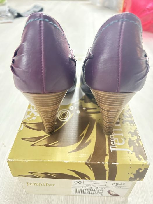 Buty na obcasie półbuty Jennifer rozm 36