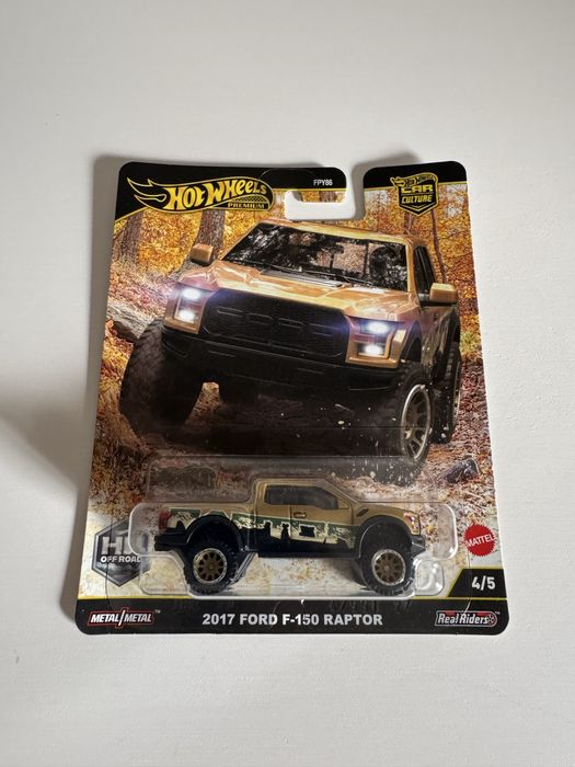 2017 Ford F-150 Raptor (Hot Wheels | Real Riders)