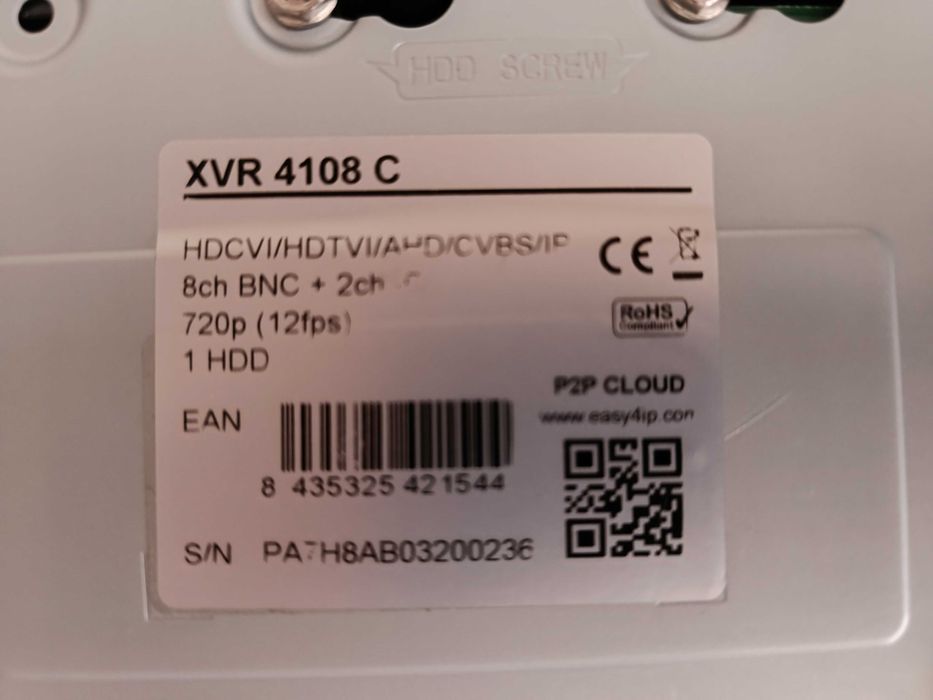 Box câmaras vigilância e monitor